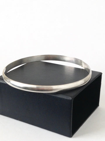 Sterling Silver 6 mm Bangle Bracelet
