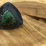 Chrysocolla Triangle Ring - Size 9