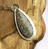 Ocean Jasper Teardrop Pendant