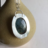 Faceted Labradorite Necklace