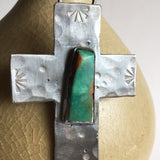 Mojave Turquoise Cross Necklace