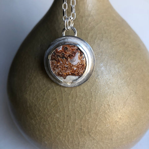 Crazy Lace Agate Necklace