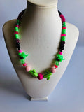 Scene-Themed Cactus Chewlery necklace