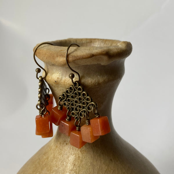 Peachy Keen Earrings