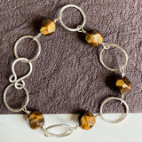 Tiger’s Eye Link Bracelet