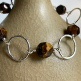 Tiger’s Eye Link Bracelet