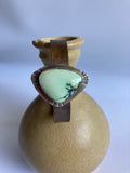 Variscite and Mixed Metals Cuff Bracelet