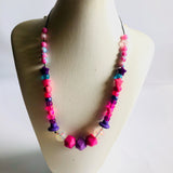 Purples n’ pinks Chewlery Necklace
