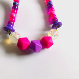 Purples n’ pinks Chewlery Necklace