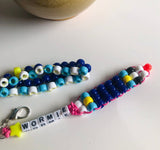 Kandi Bracelet and Wormie Bag Charm