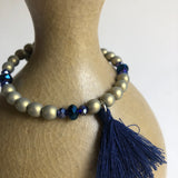 Glass Beads Bracelet - Tassel Bracelet