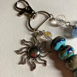 Beach Themed Purse Charm