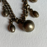 Vintage Bowling Bracelet Purse Charm