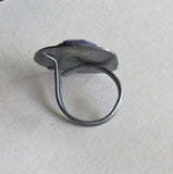 Lapis Lazuli Statement Ring - Size 8.5