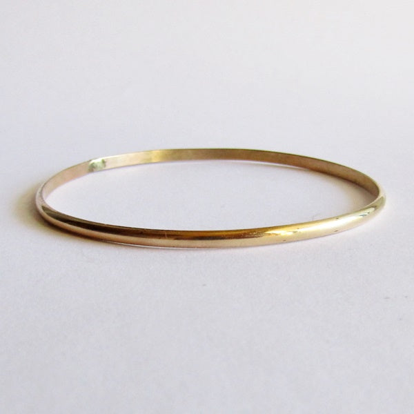 14 kt gold bangle bracelet discount